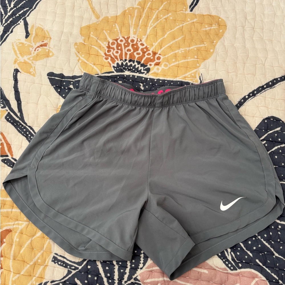 Nike Women's Dri fit Athletic Shorts Grey